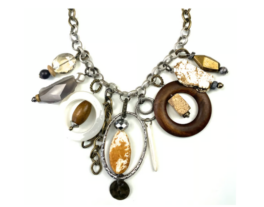 Short Chunky Trinket Necklace