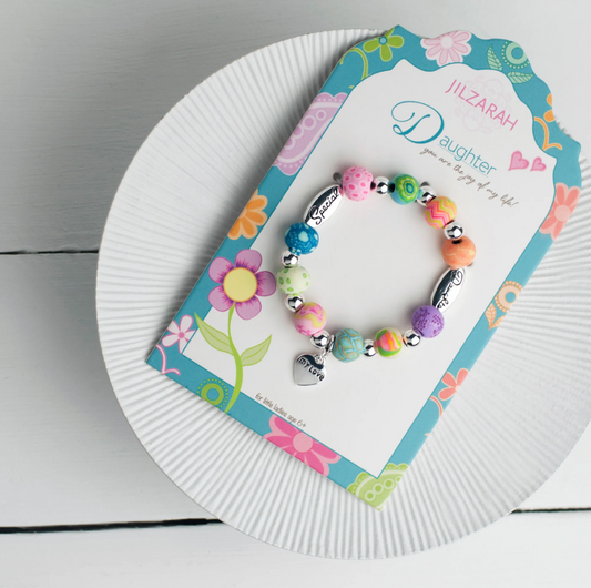 Daughter Girls Youth Bracelet by Jilzarah