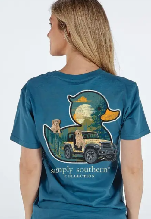 Duck and Jeep - Comet - Short Sleeve Tee - #SIMPLYSOUTHERN