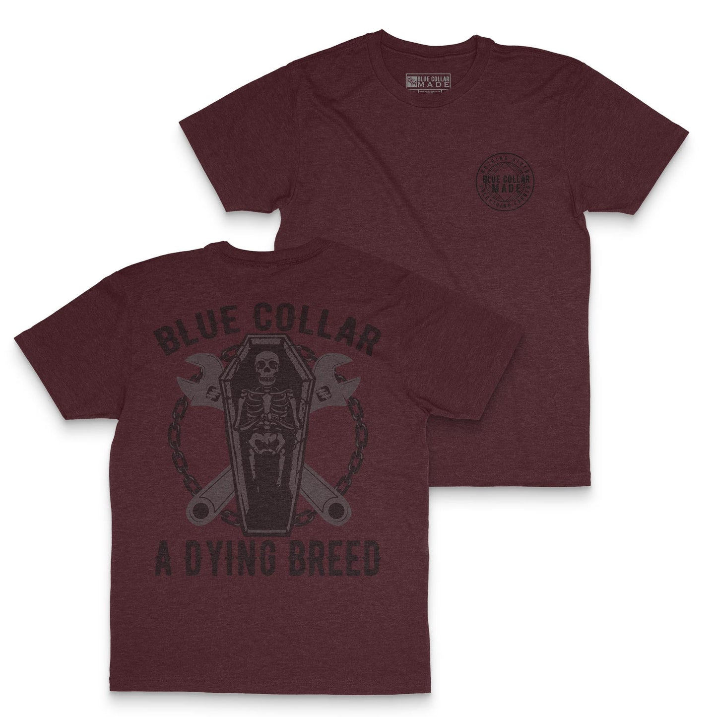 Blue Collar Dying Breed Short Sleeve Tee