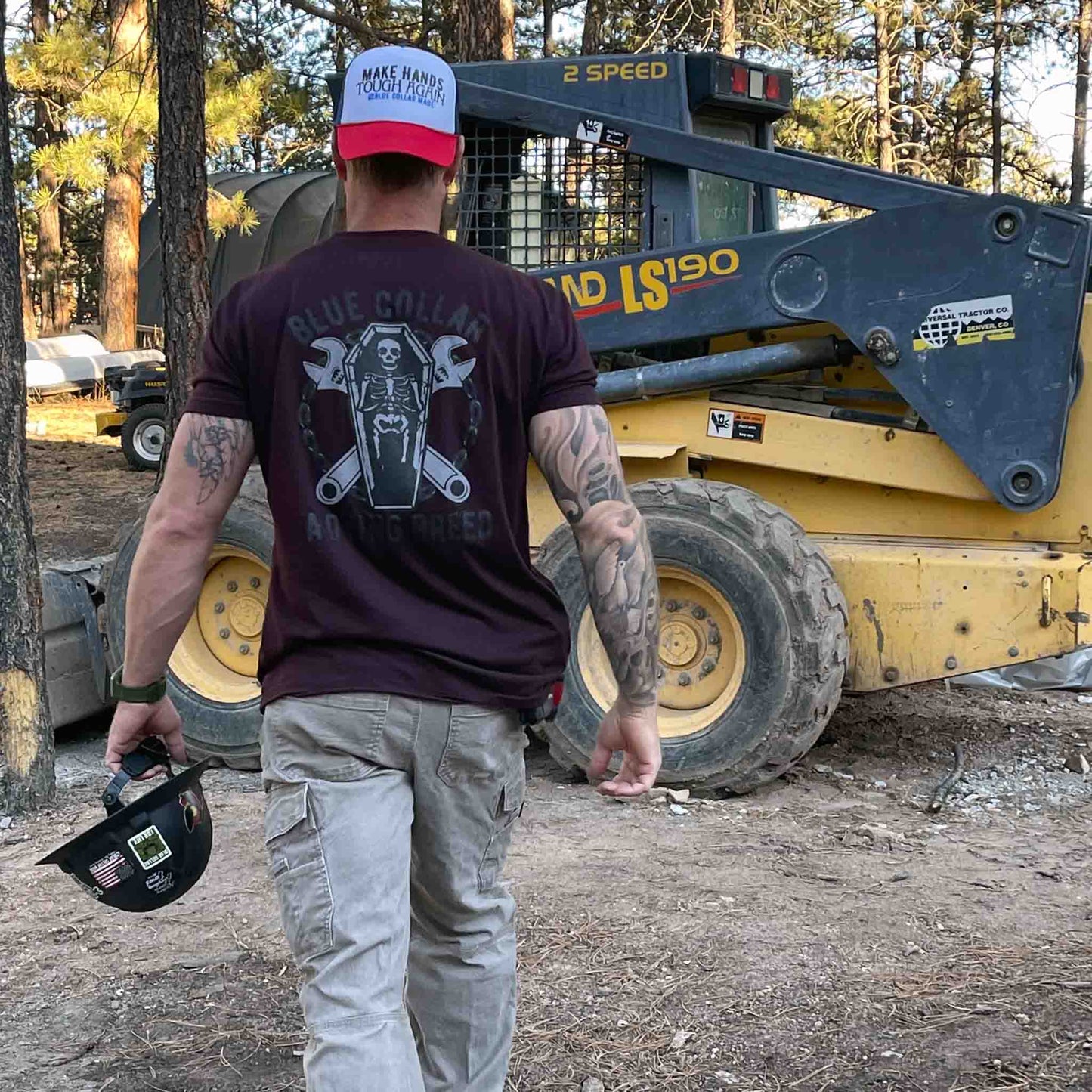Blue Collar Dying Breed Short Sleeve Tee