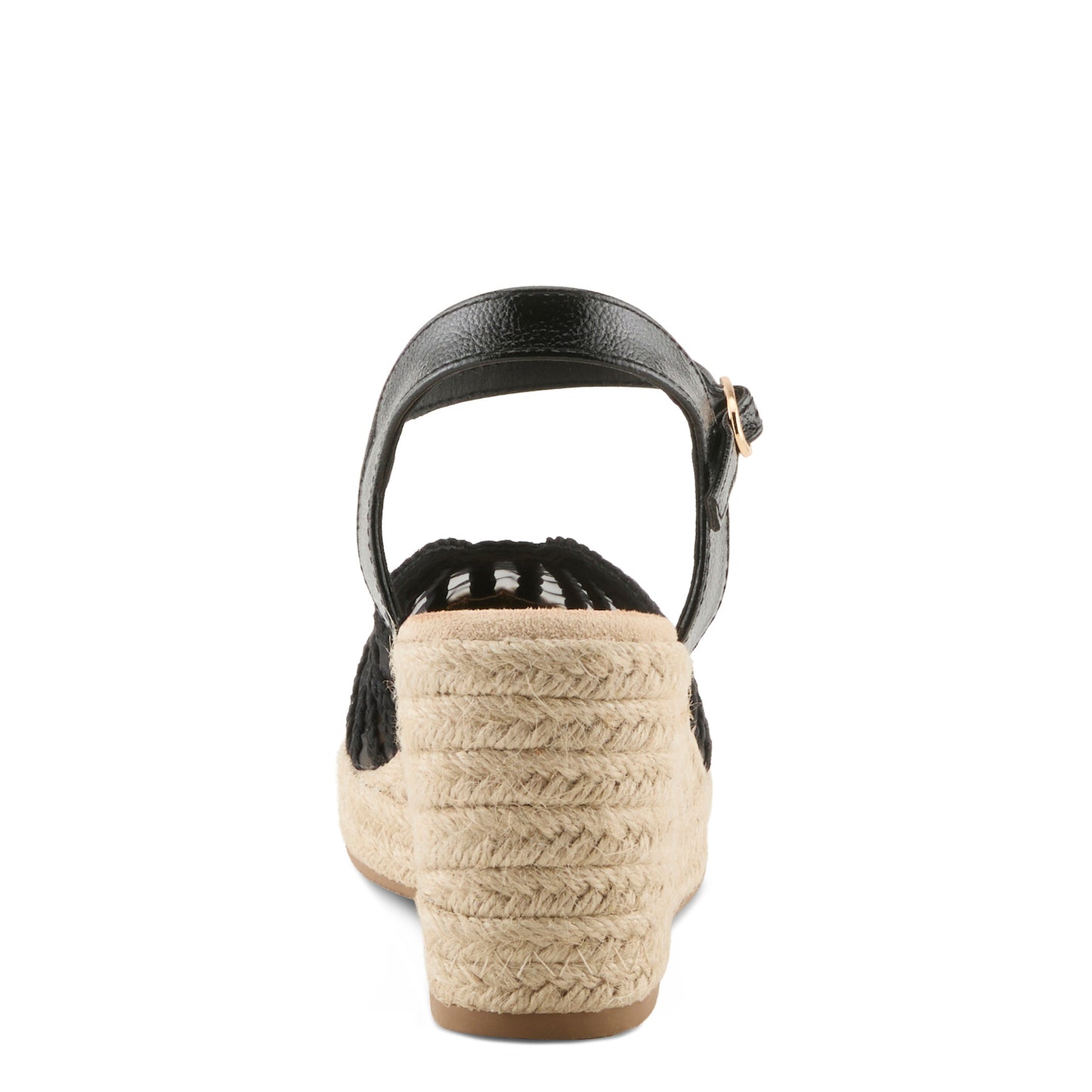 ESPALLI Black Espadrille Wedge by Azura from Spring Step Shoes