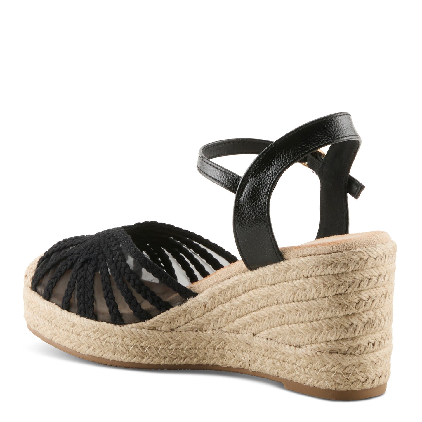 ESPALLI Black Espadrille Wedge by Azura from Spring Step Shoes