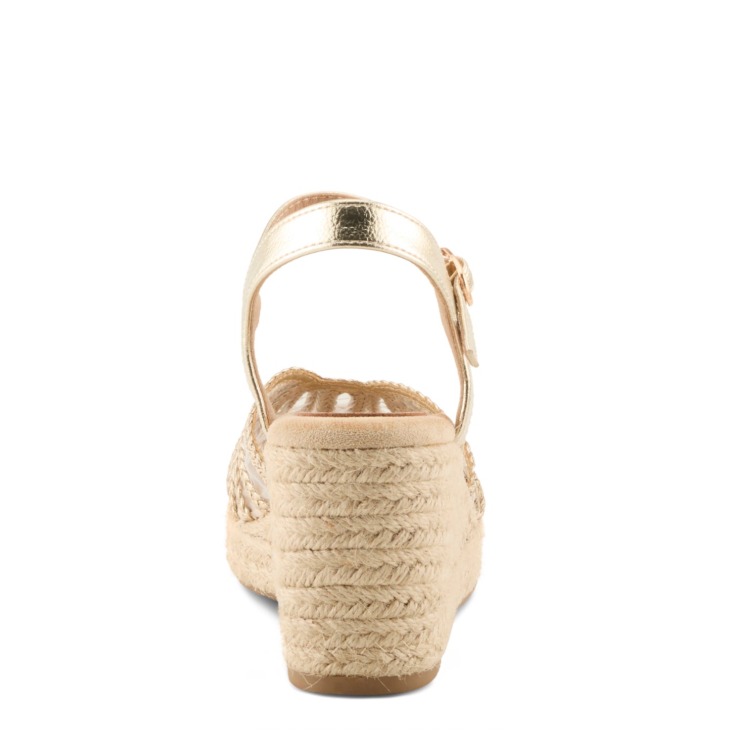 ESPALLI Gold Espadrille Wedge by Azura from Spring Step Shoes
