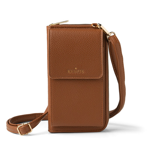 Eclipse Smartphone Crossbody Chestnut Kedzie Bag