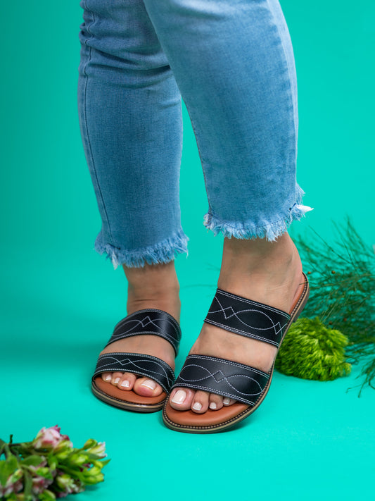 ELIZA Black Sandal