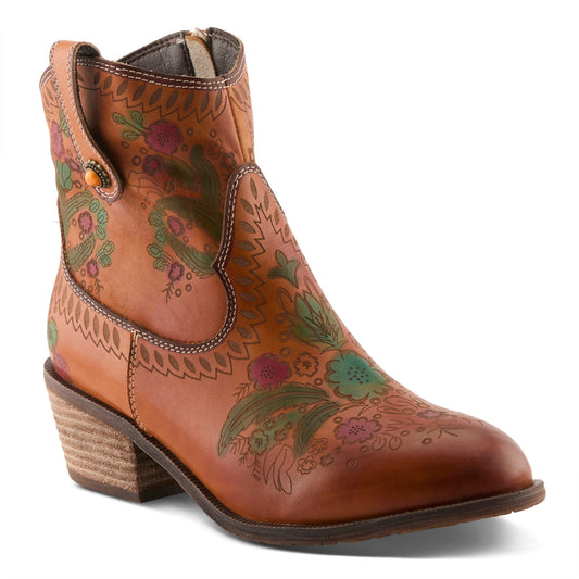 GALOP FLORAL BOOTIE Cowgirl Boot BY L`Artiste
