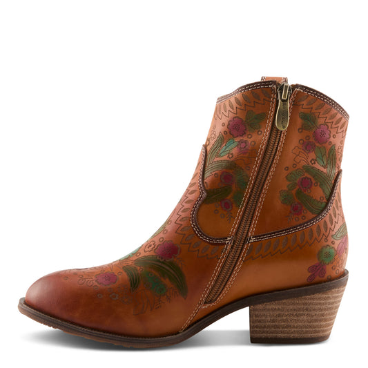 GALOP FLORAL BOOTIE Cowgirl Boot BY L`Artiste