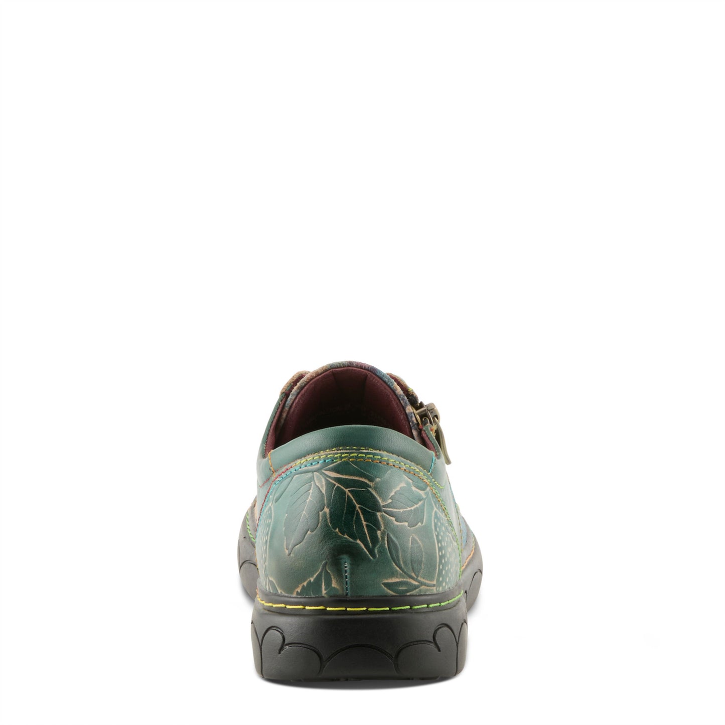 Danli-Bloom French inspired zippered sneaker by L`Artiste