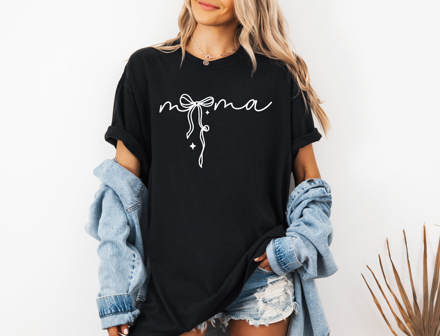 Mama Ribbon Comfort Colors T Shirt