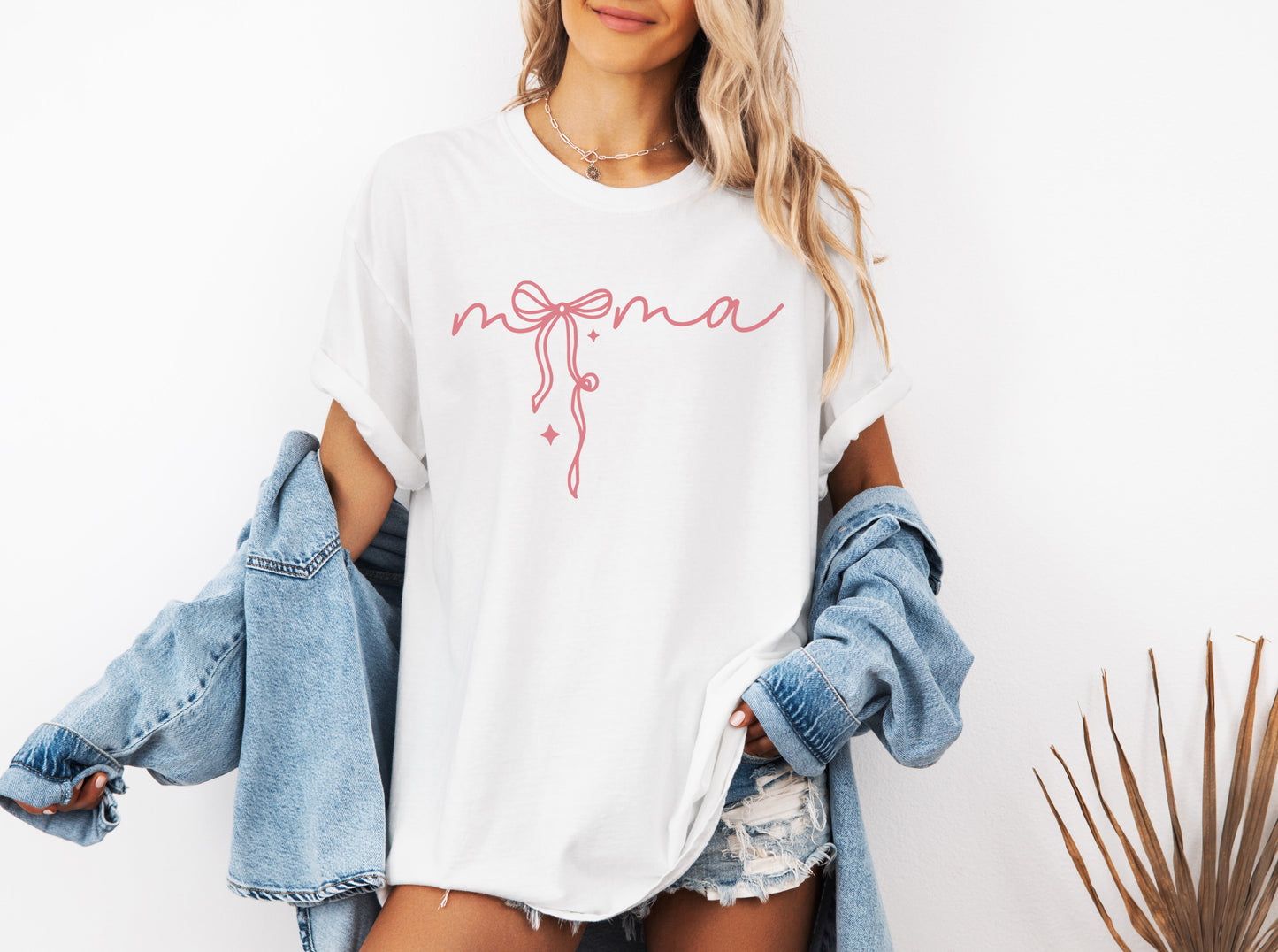 Mama Ribbon Comfort Colors T Shirt