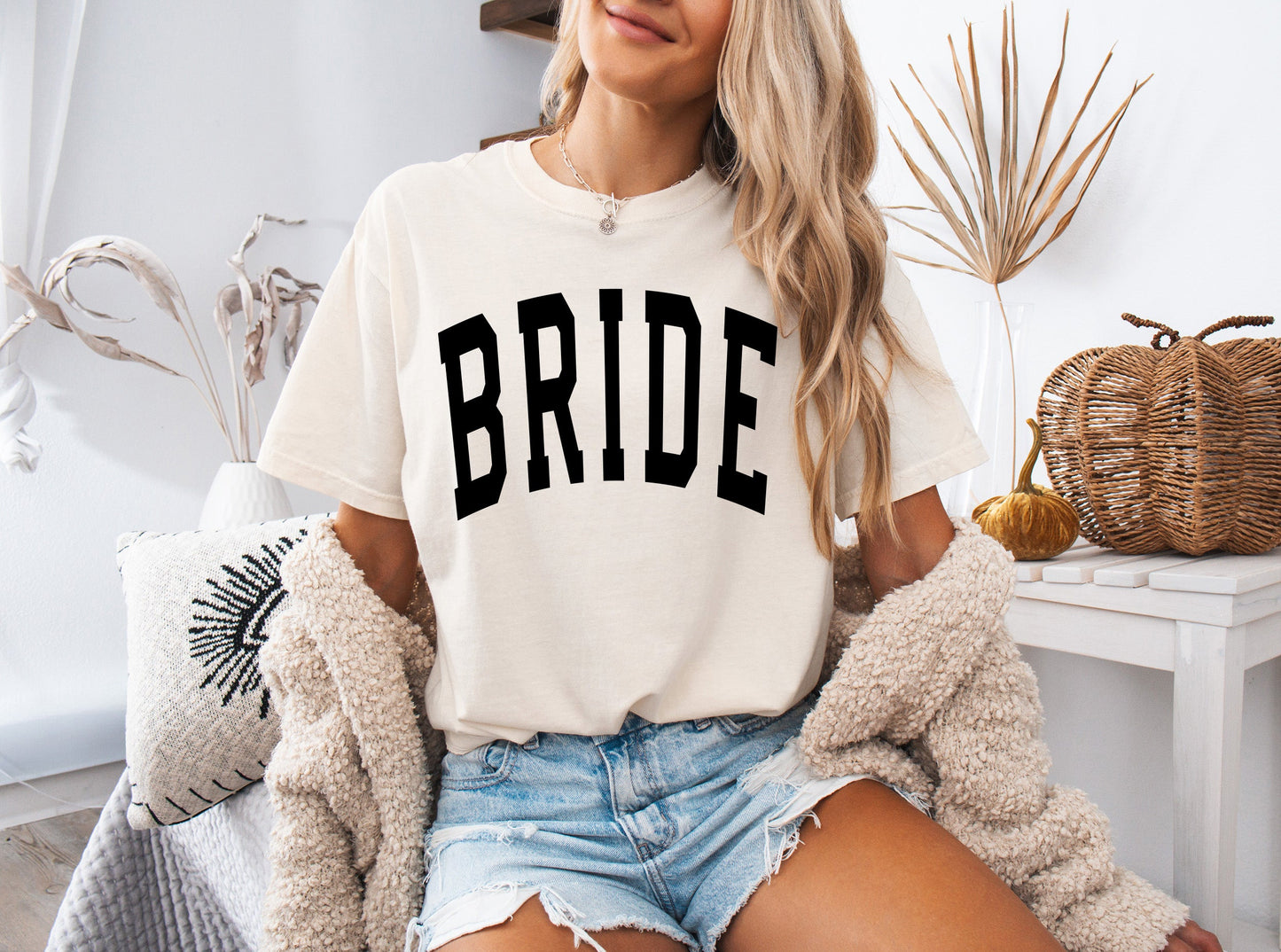 Bride Mrs Honeymoon Comfort Colors Garment Dyed T Shirt (condensed)