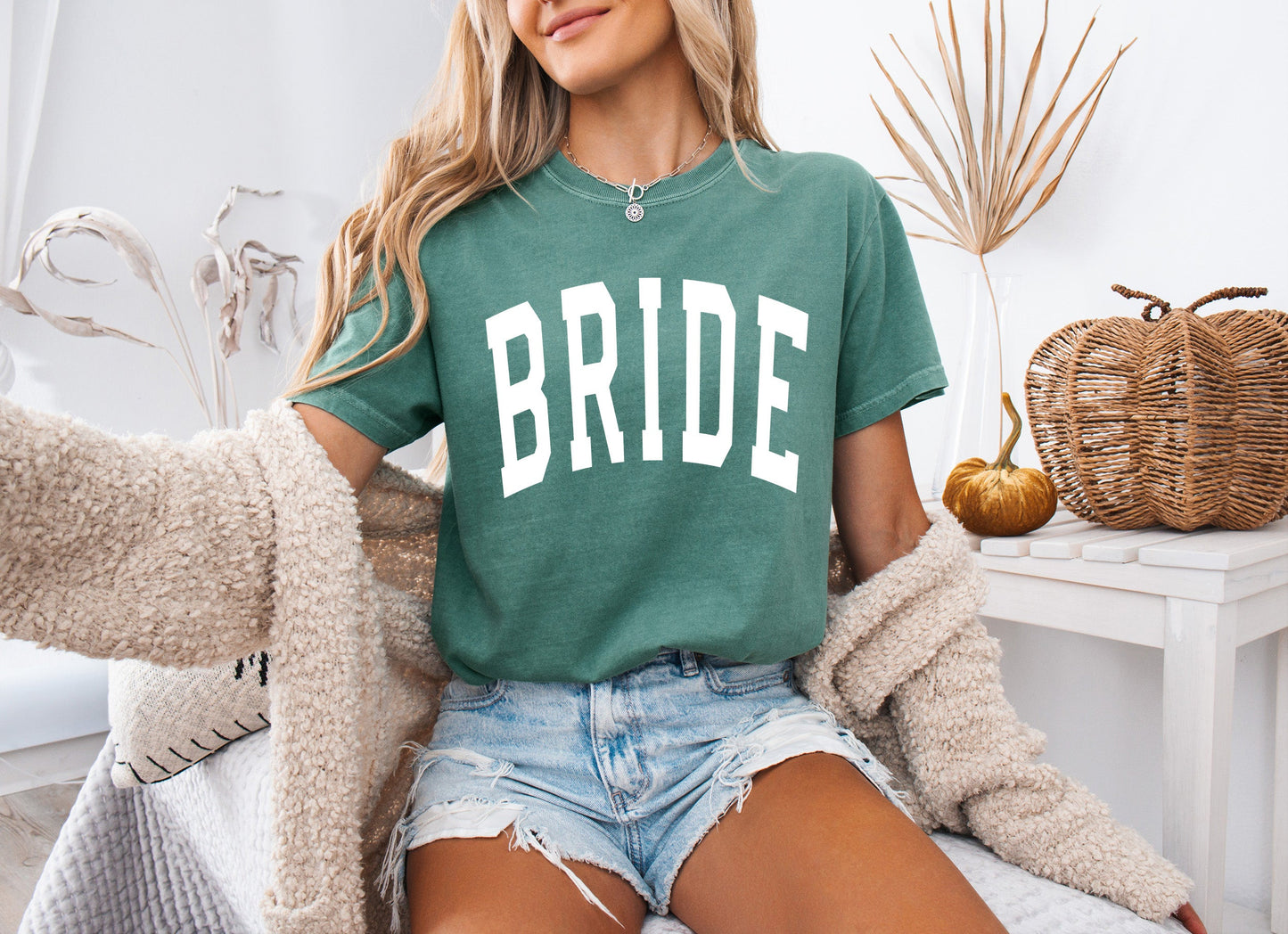 Bride Mrs Honeymoon Comfort Colors Garment Dyed T Shirt (condensed)