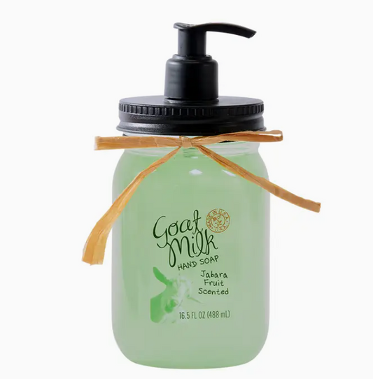 Goat Milk Jabara 16.5oz Liquid Hand Soap by San Francisco Soap Company