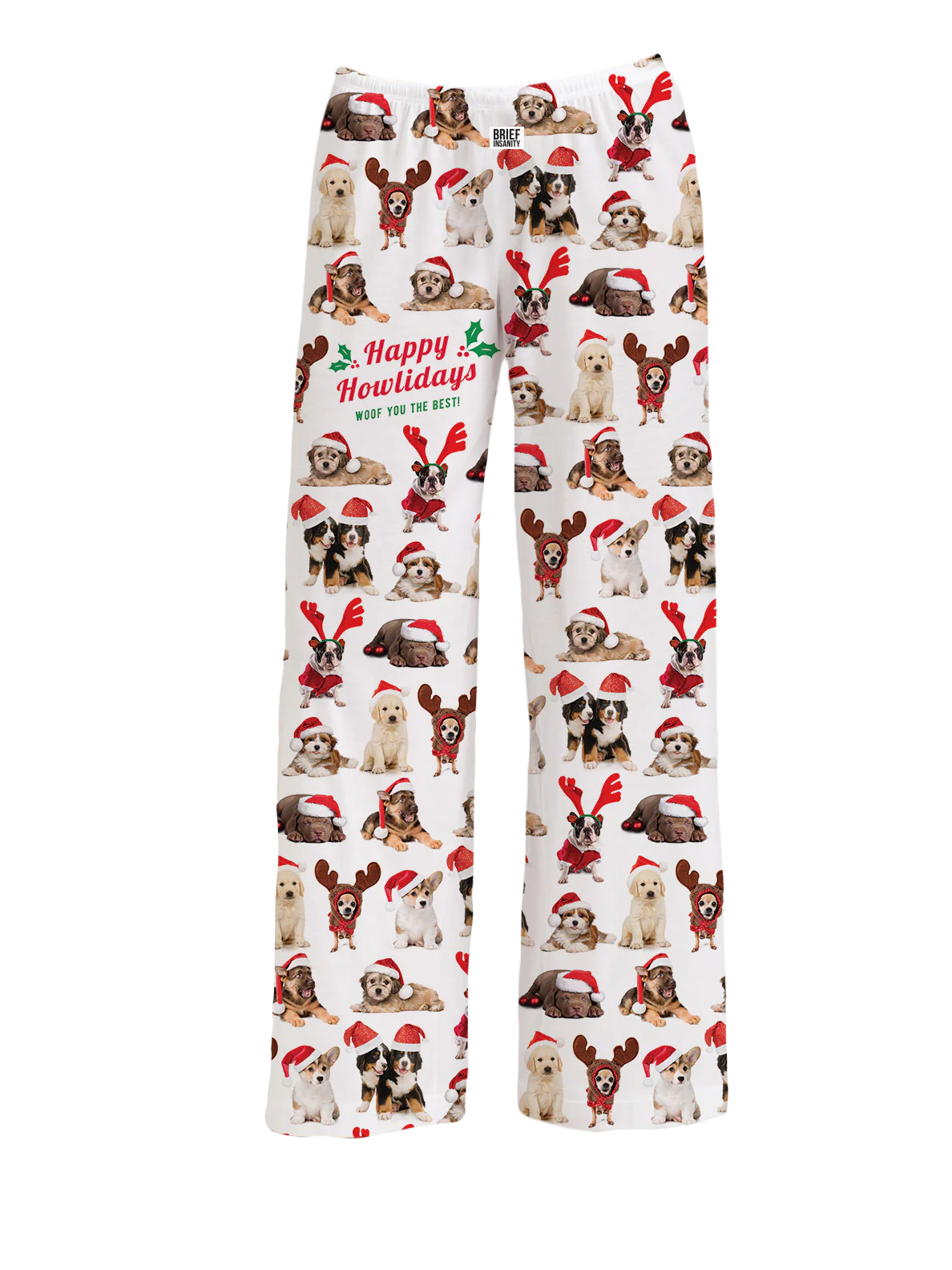 Happy Howlidays Brief Insanity Lounge Pajama Pant