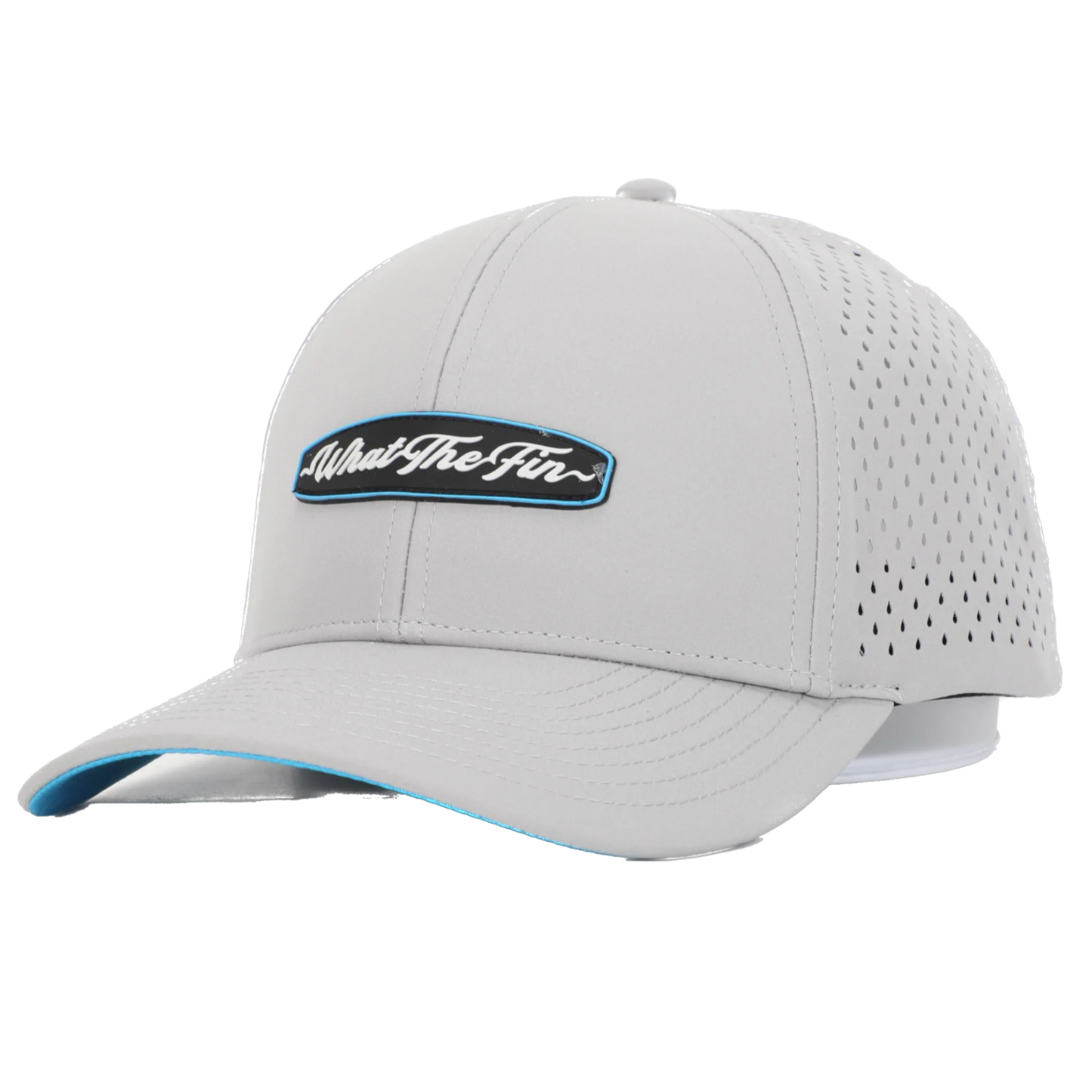 Hydro Shield Air What The Fin Floatable Trucker Hat - Grey/Ocean
