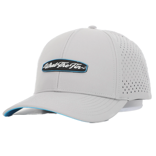 Hydro Shield Air What The Fin Floatable Trucker Hat - Grey/Ocean