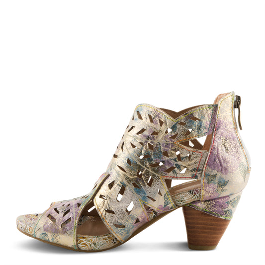 Icon Met Lilac Multi Shootie Heel by L'Artiste from Spring Step Shoes