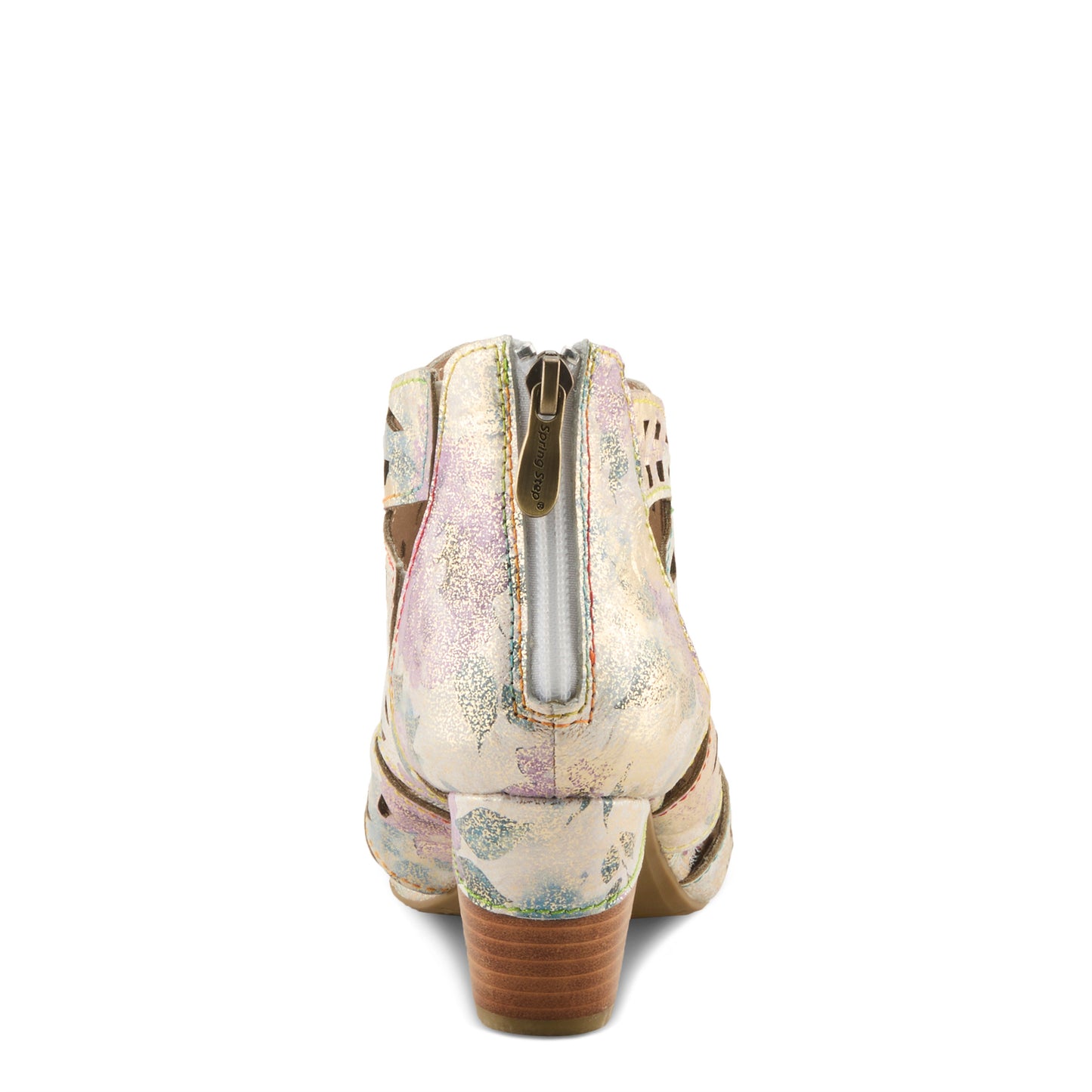 Icon Met Lilac Multi Shootie Heel by L'Artiste from Spring Step Shoes