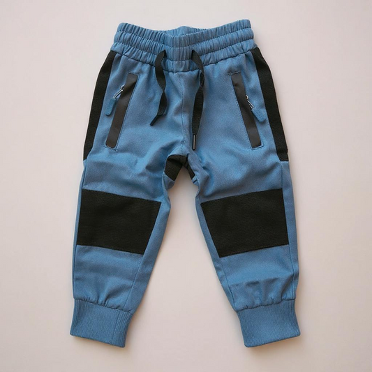 Children's Hiking pants- water resistant blue