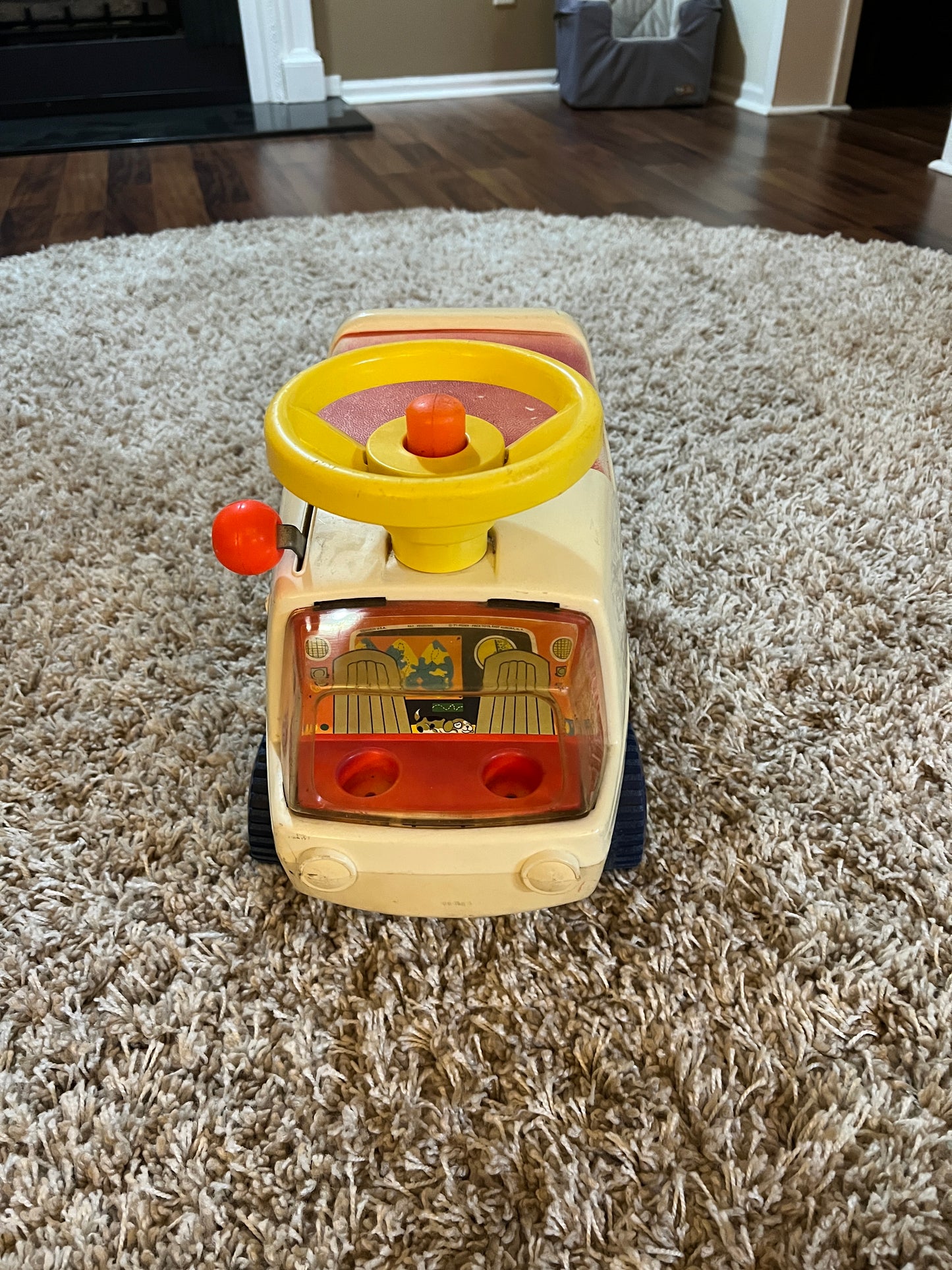 Vtg Fisher-Price 6 Wheel Space Explorer Ride-On ATV Car FP-980