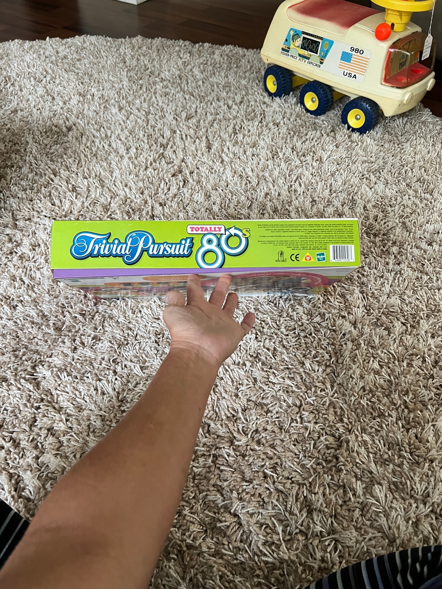 Trivial Pursuit Totally 80s Game Board 2006 Parker Brothers