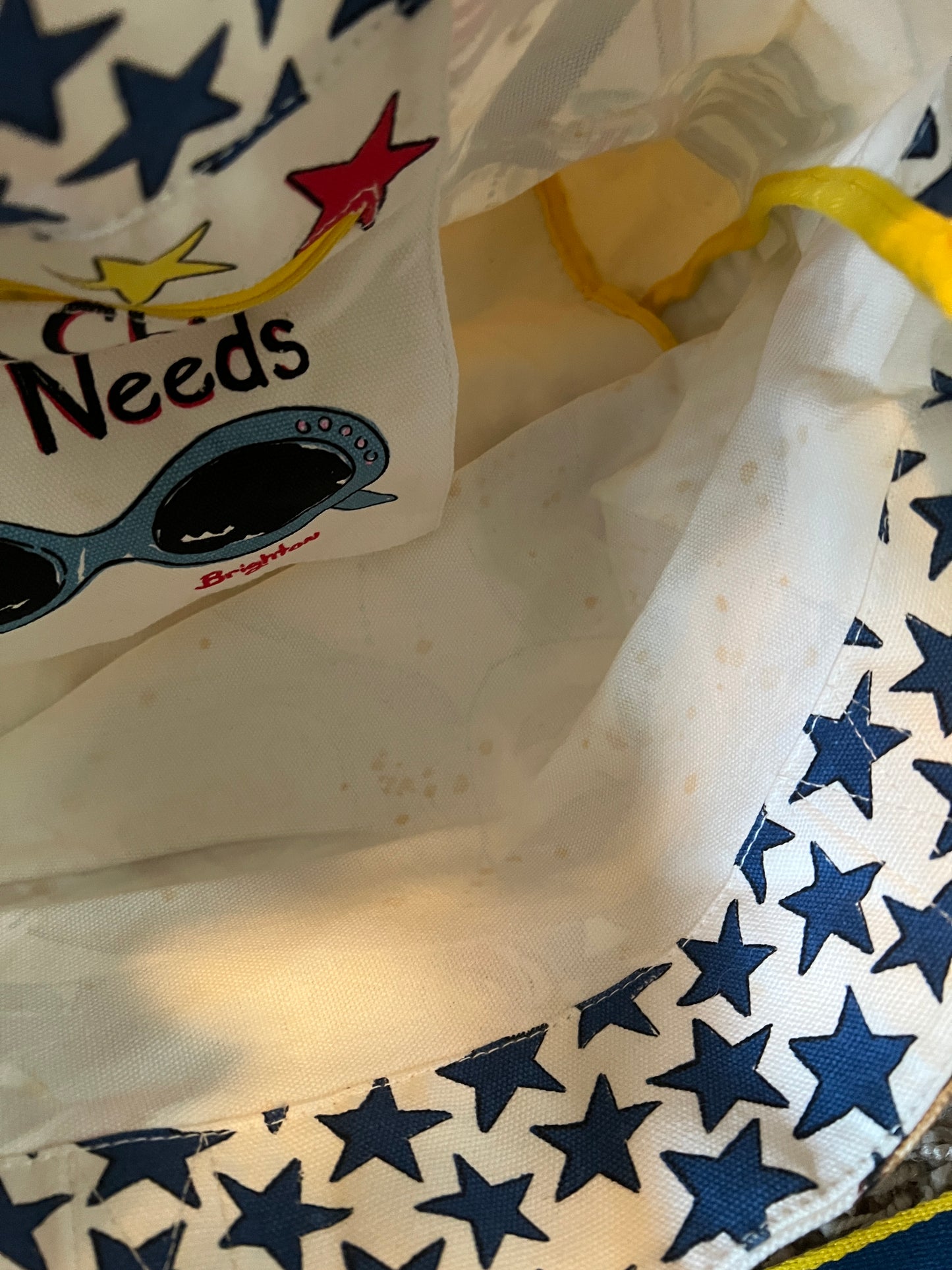 Brighton Chic Ahoy Canvas Tote Bag