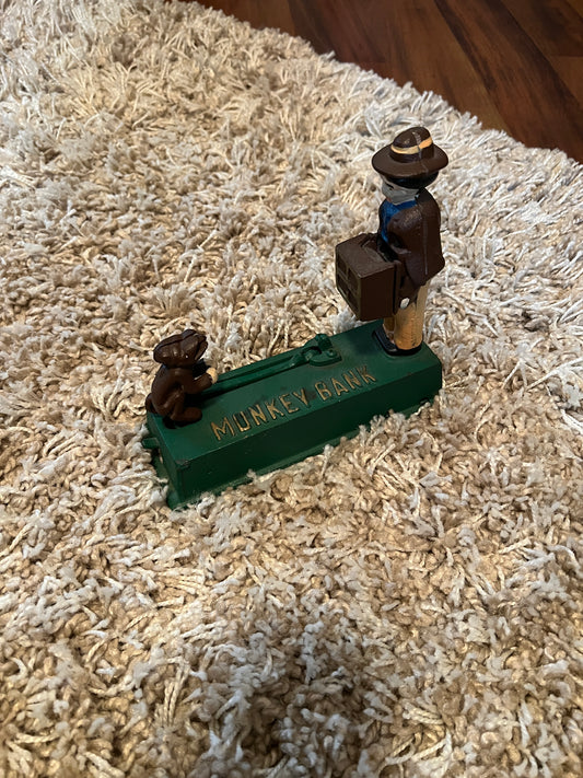 Vintage Monkey Bank