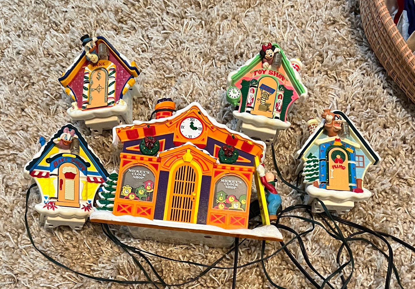 Mickey's Clock Shop Mr Christmas