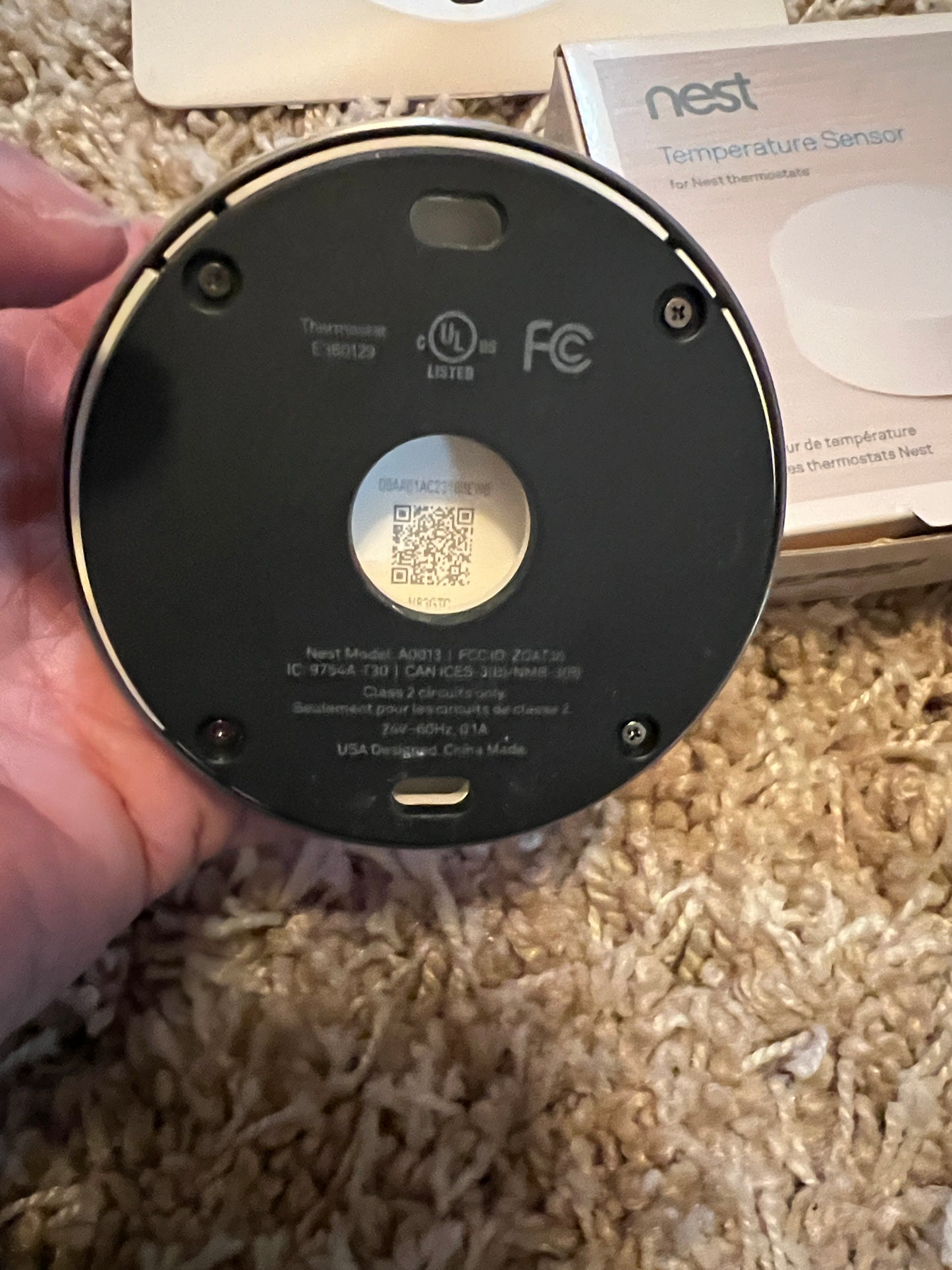 Nest Thermostat and Temperature Sensor