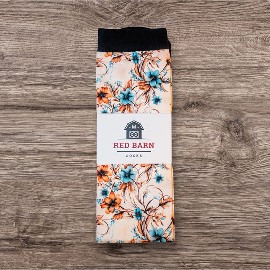 Cowgirl Blossoms Socks