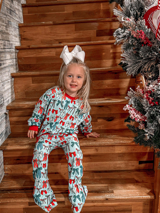 Christmas bows lounge set