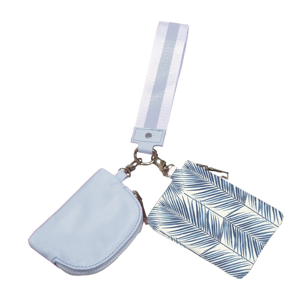 Summer Spritz Dual Pouch Wristlet