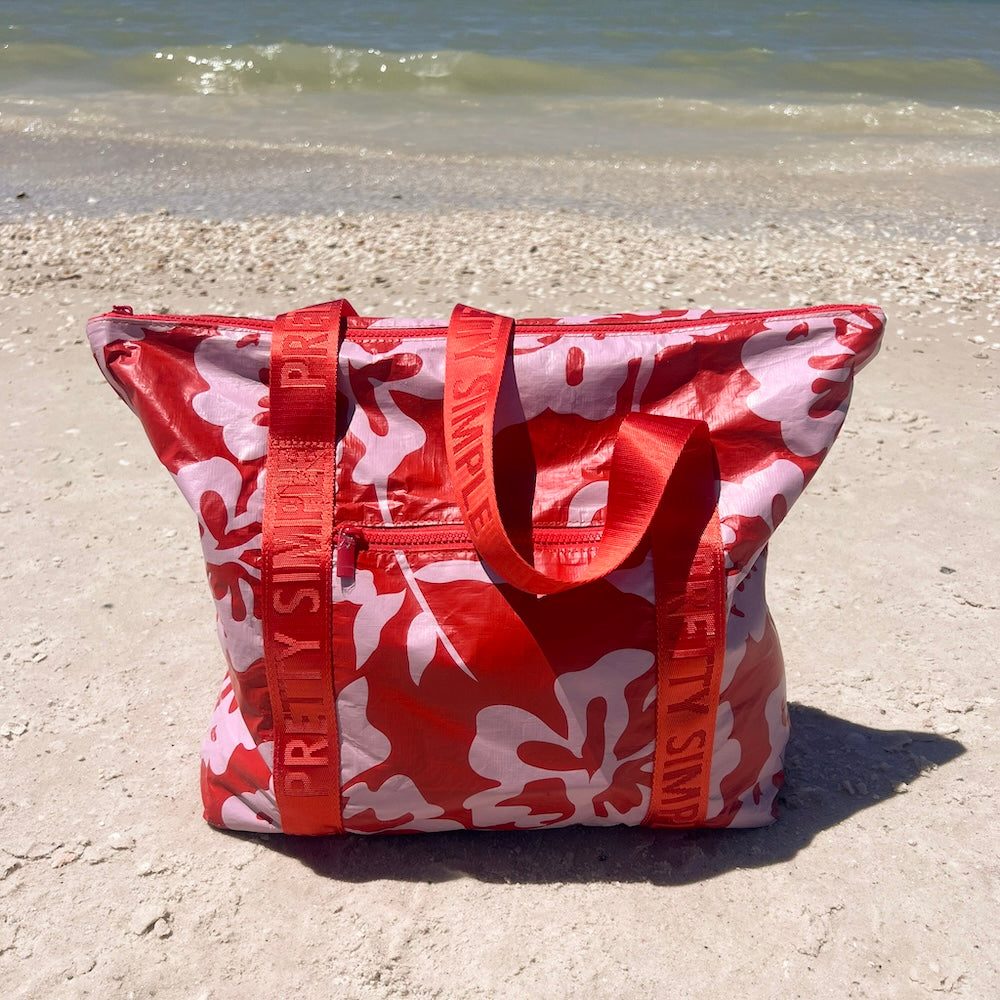 Medium Kona Cove Tyvek Splashproof Beach Zipper Tote