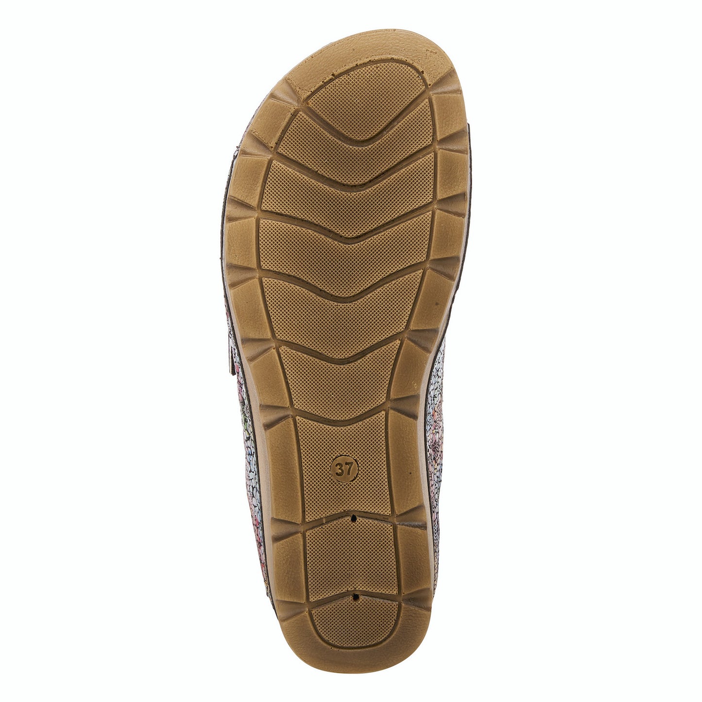 Delphis Navy Multi Two Strap Slide Sandal by Flexus