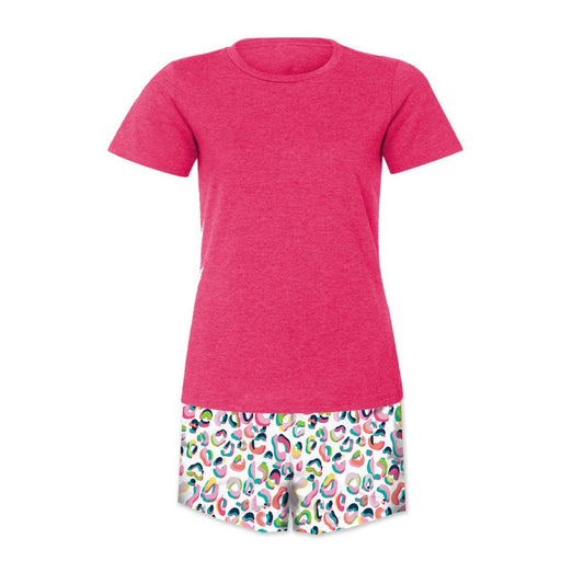 QUEEN OF THE JUNGLE JAMMIE SHORT SET by Jane Marie