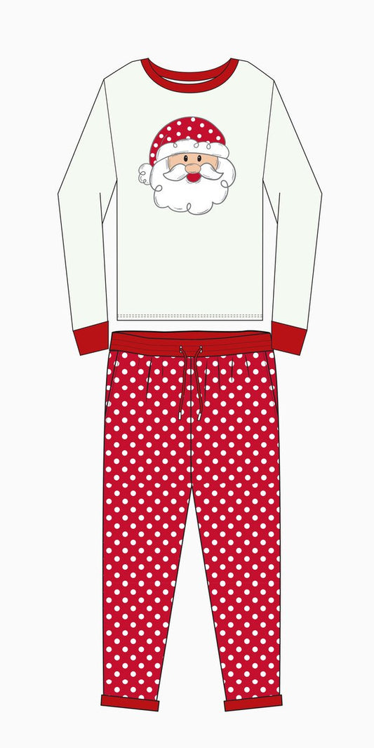 KIDS SANTA BABY PAJAMA SET by Jane Marie