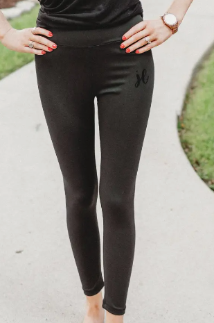 Jess Lea Basic Black Leggings Size 2X