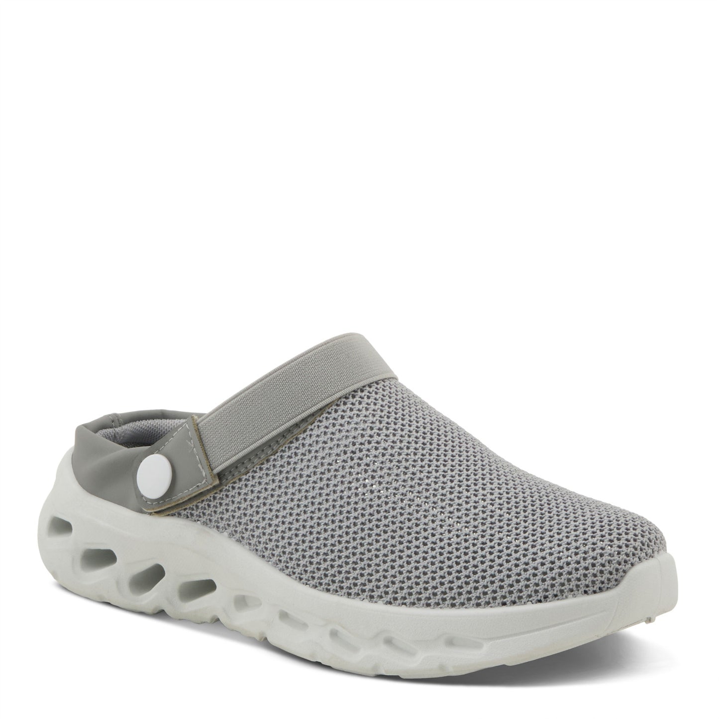 NIX GREY Breathable Slip-on Athletic Shoe  Croc like