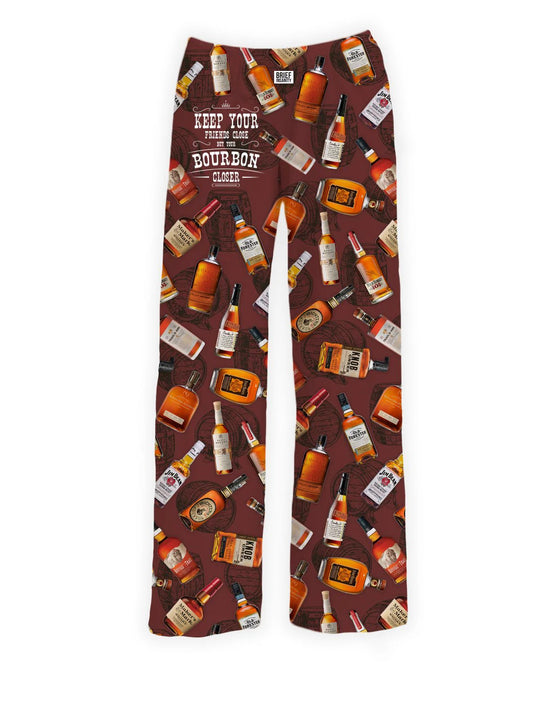 Keep Your Bourbon Closer Pajama Lounge Pants Brief Insanity Pajama Pant