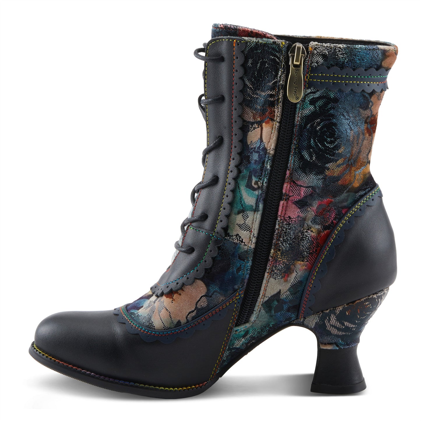 Bewitch-Prit-NM baroque-inspired lace-up boot by L`ARTISTE
