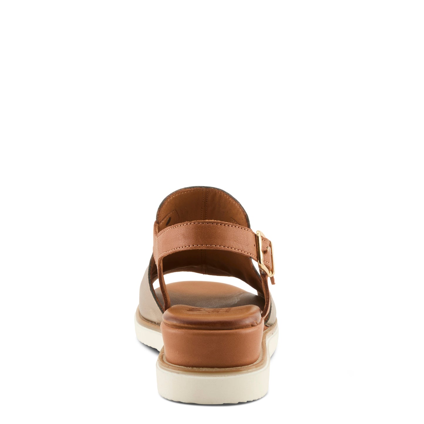LOCALS Bronze multi  leather wedge sandal by Spring Step from Spring Step Shoes