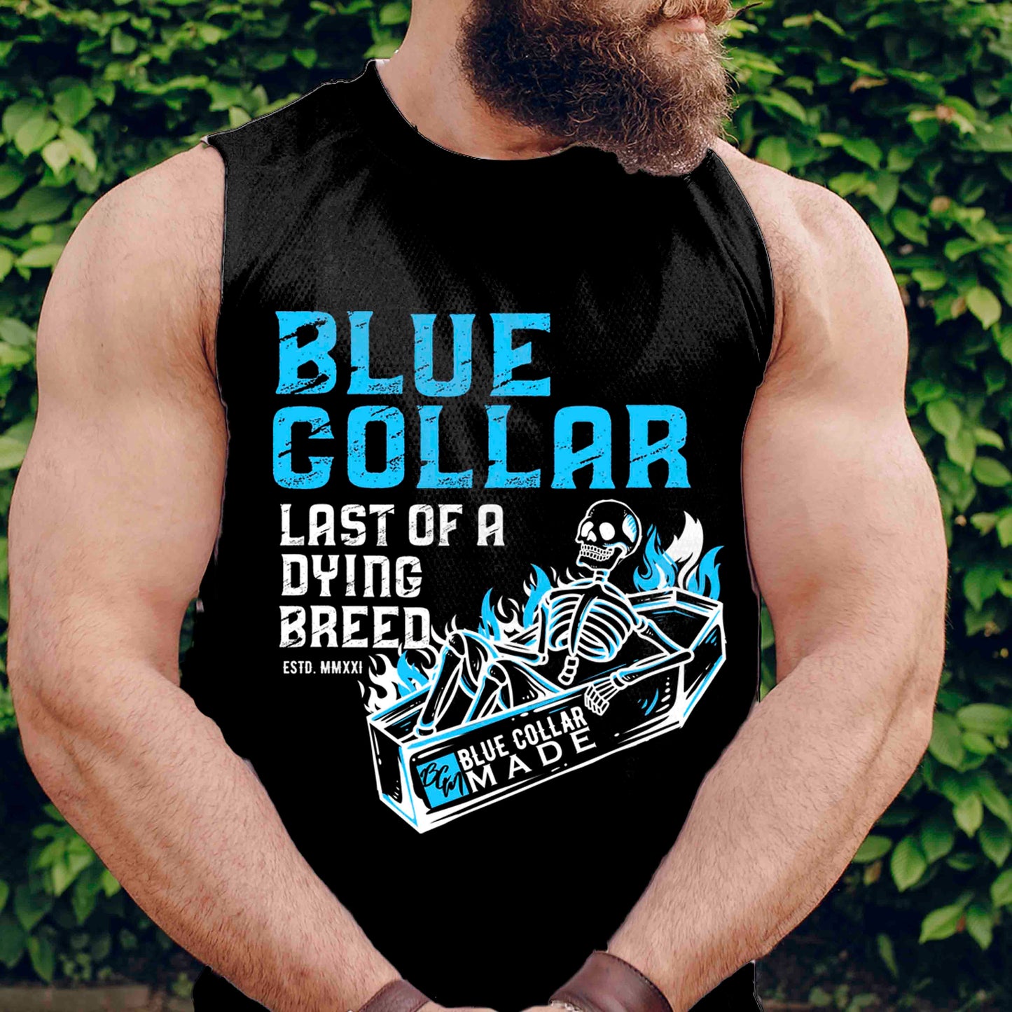 Blue Collar Last of Dying Breed Tank