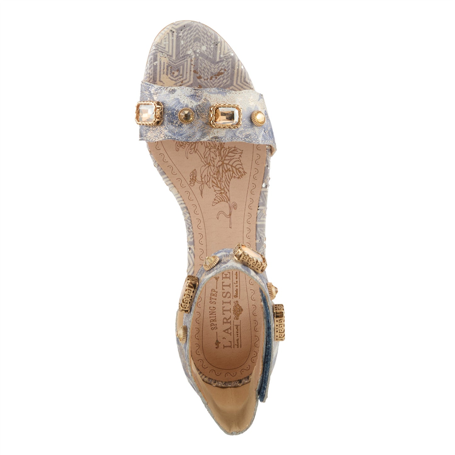 AQUAVELVA Slate Multi versatile sandals by L`ARTISTE