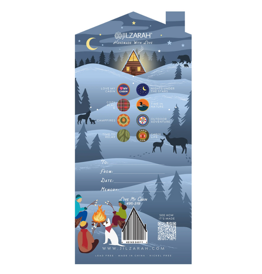 Love my Cabin Wrist Keychain Bracelet by Jilzarah