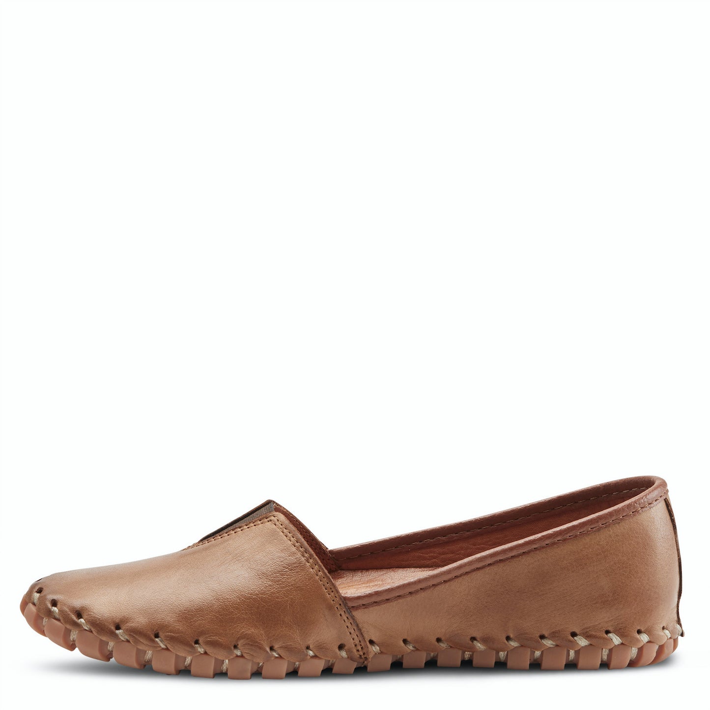 Kathaleta Brown Slip-On Shoe by SPRING STEP