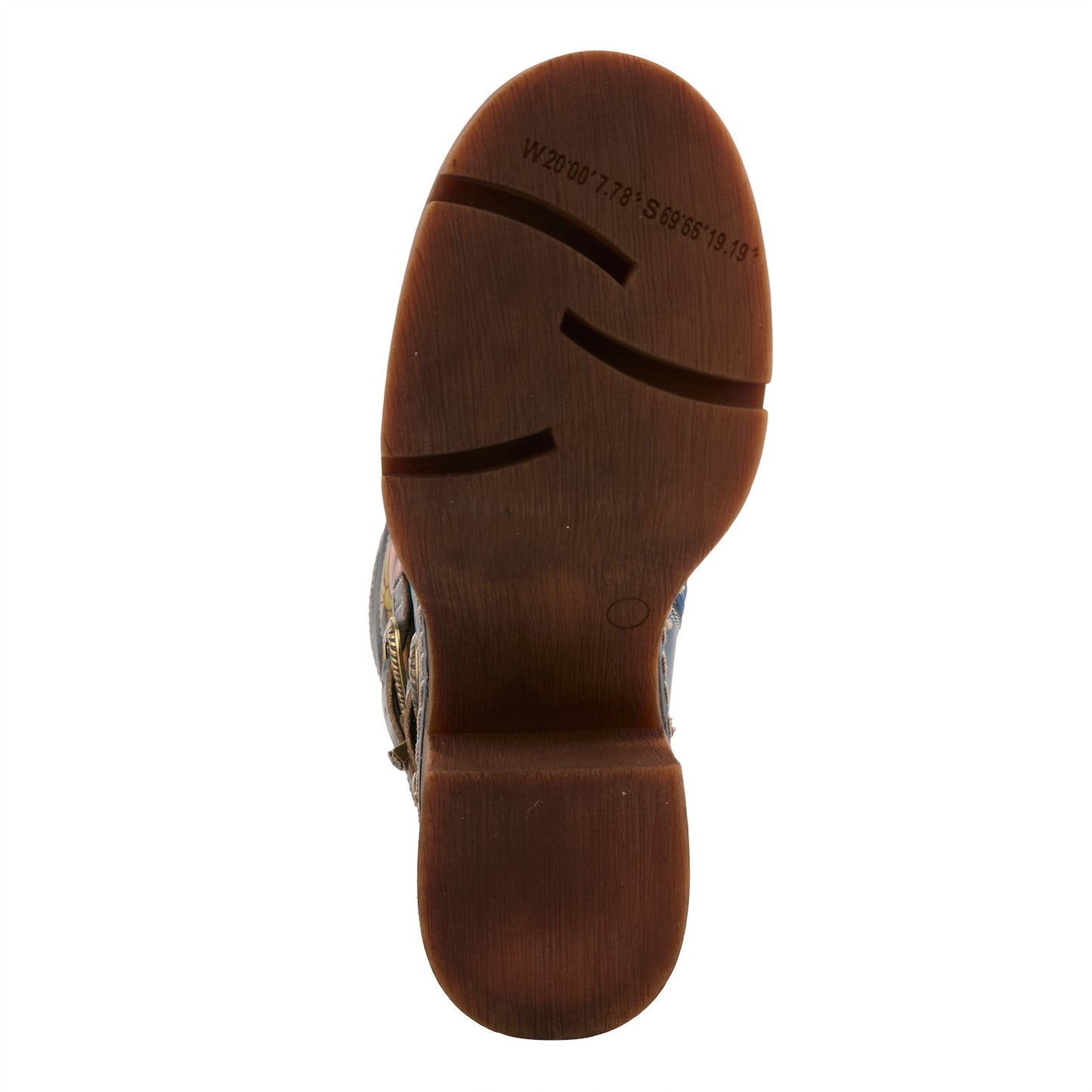 Cool Vibes - Blum show stopping hand-painted leather boot by L`ARTISTE