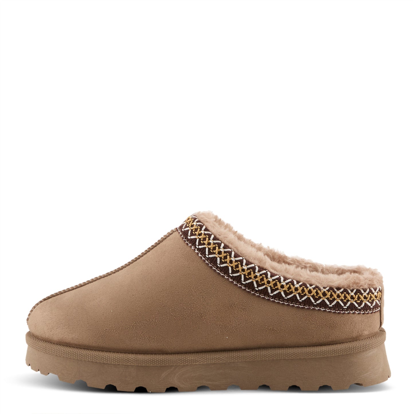 Alexon Taupe Classic Slip On Clog by Flexus