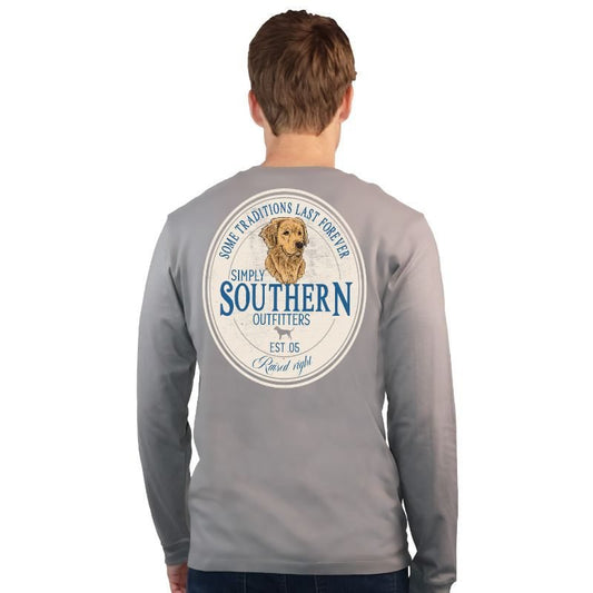 Some Traditions Last Forever - Tin - Men's Long Sleeve Tee - #SIMPLYSOUTHERN