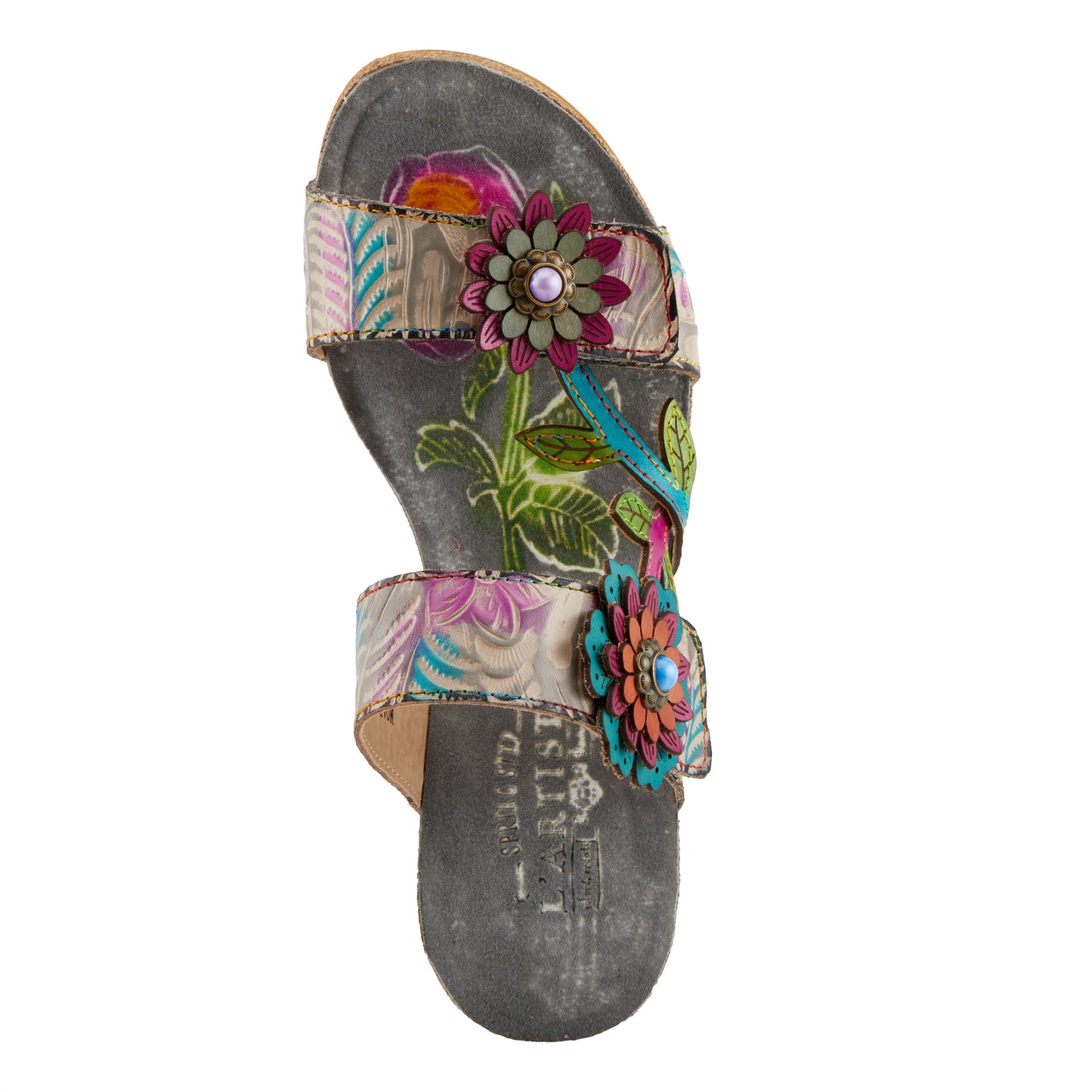 MOAI Grey Multi  by L'Artiste from Spring Step Shoes
